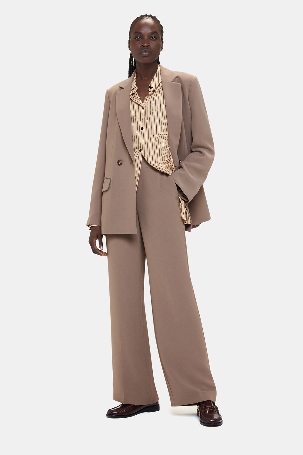 Taupe Full Length Trouser