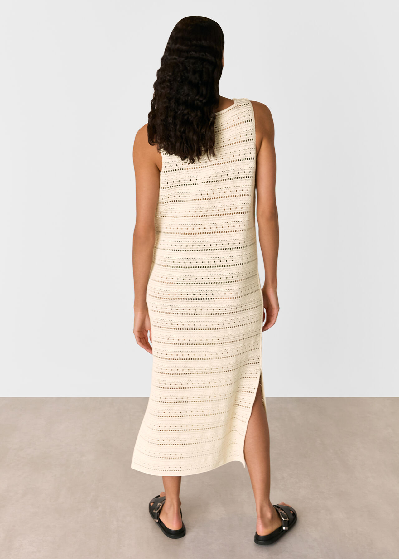 Long Crochet Beach Dress