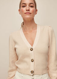 Puff Sleeve Cardigan