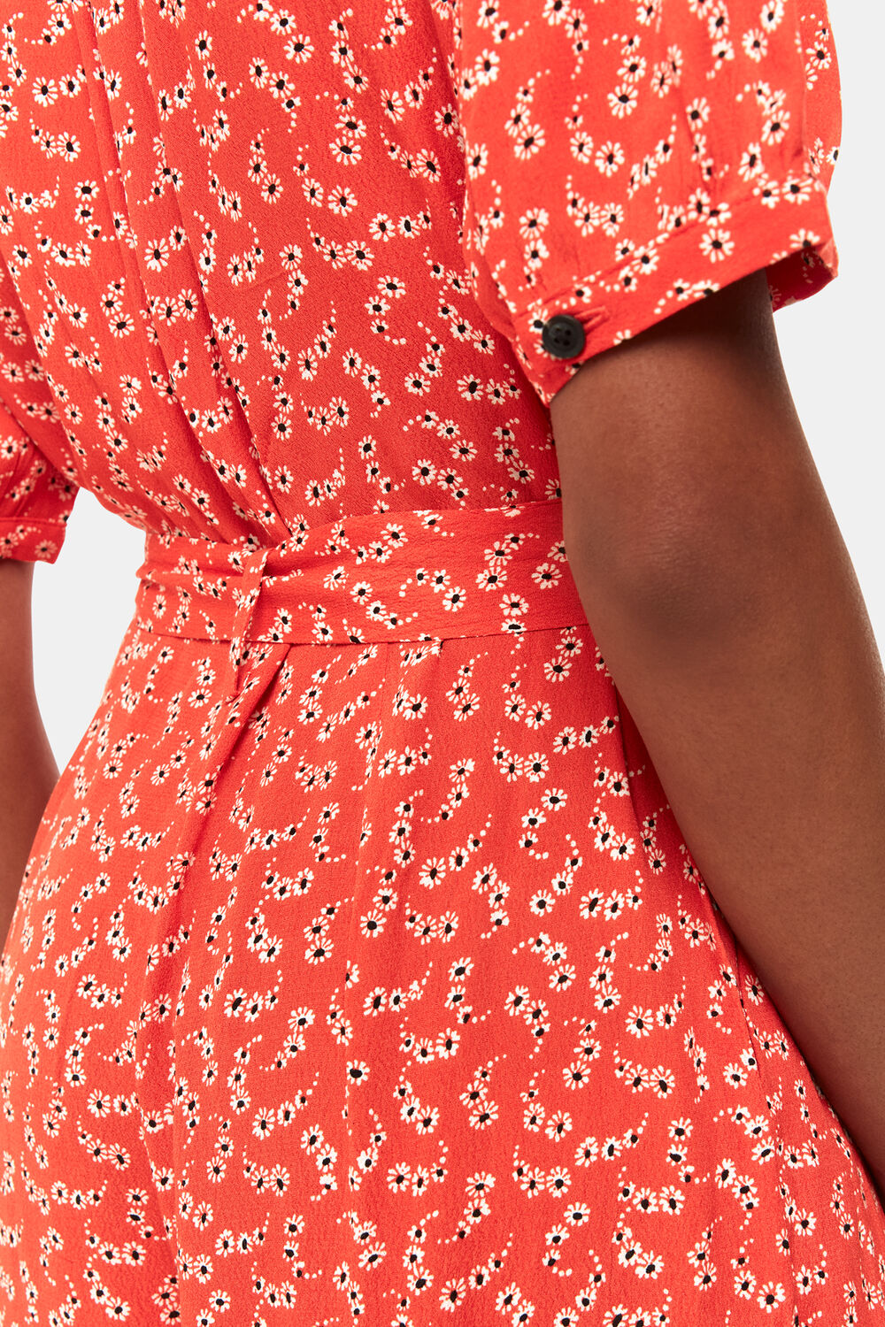 Petite Micro Floral Jumpsuit