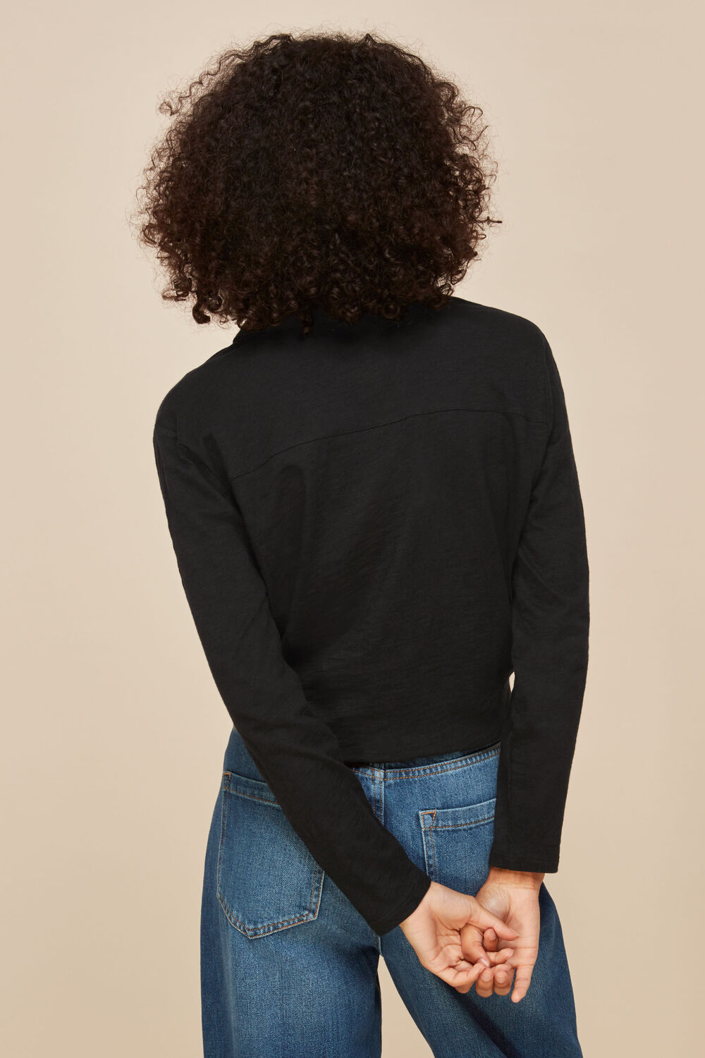 Tie Front Button Down Shirt