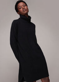 Cashmere Roll Neck Dress