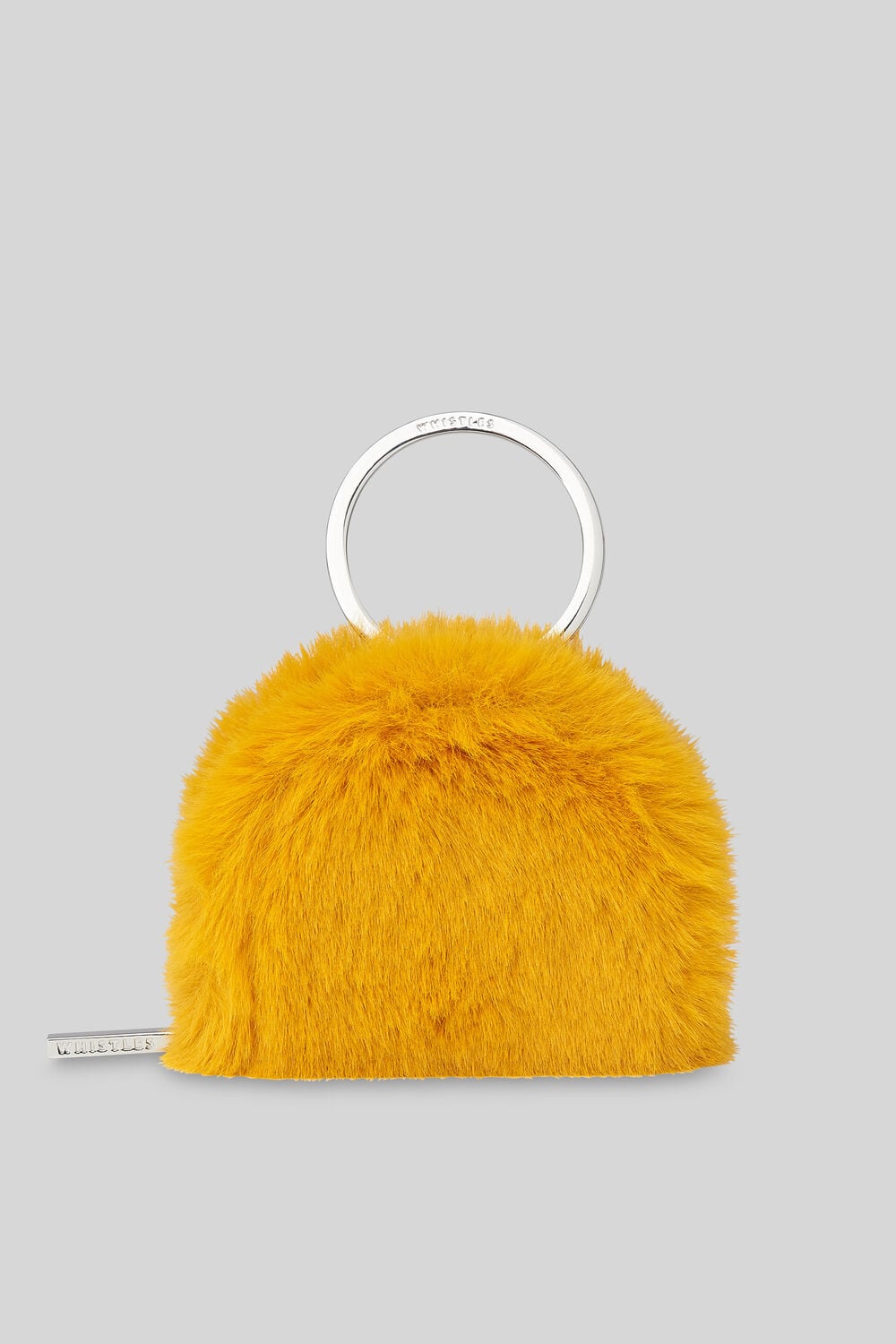 Harper Faux Fur Keyring Purse