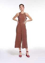 Lola Rose Velvet Jumpsuit Pink