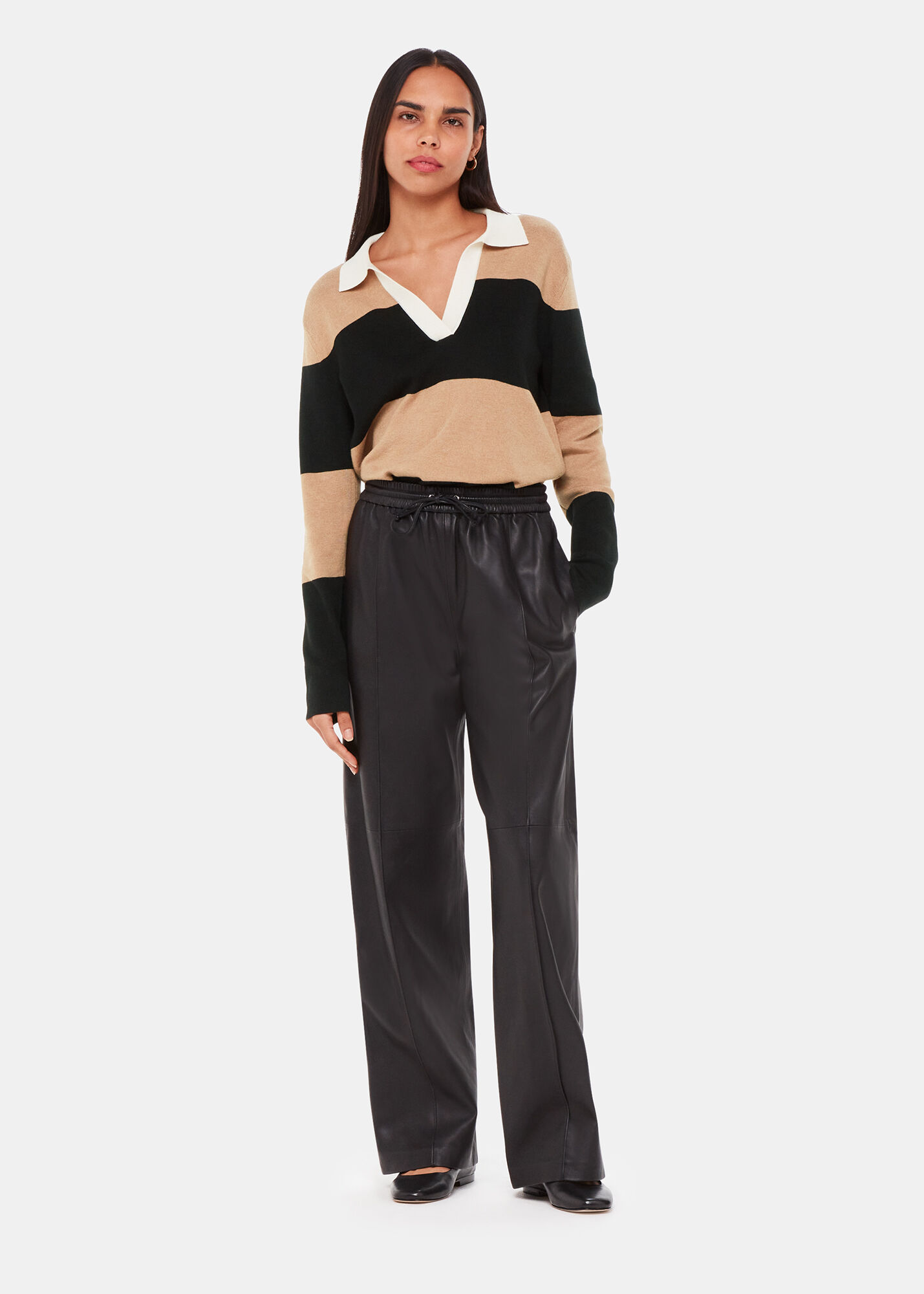 LE COMTE Rugby Stripe Knit