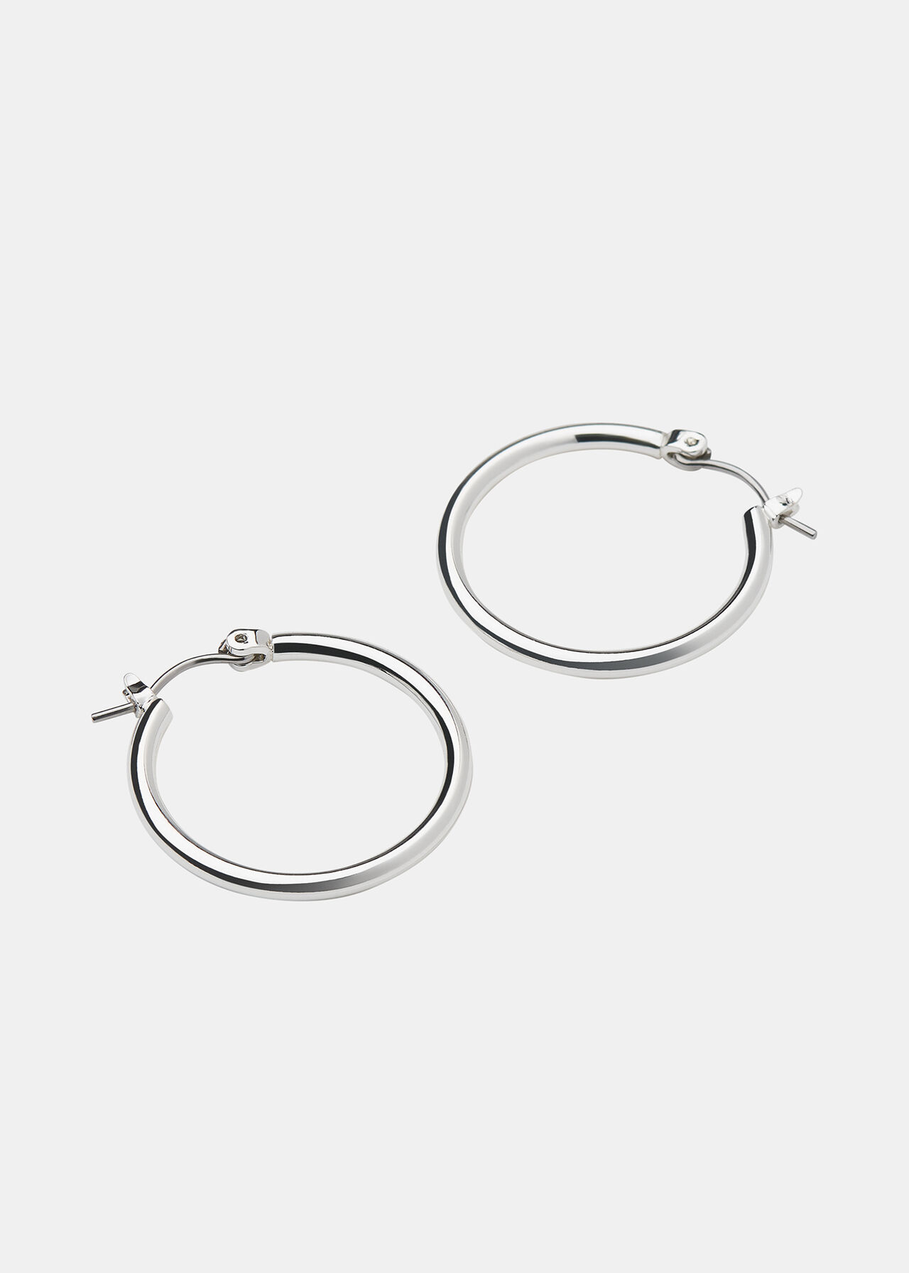 Classic Hoop Earring Silver