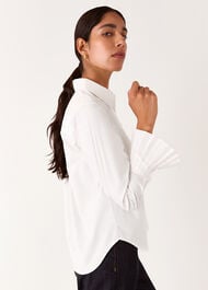 Marcy Pleated Cuff Shirt