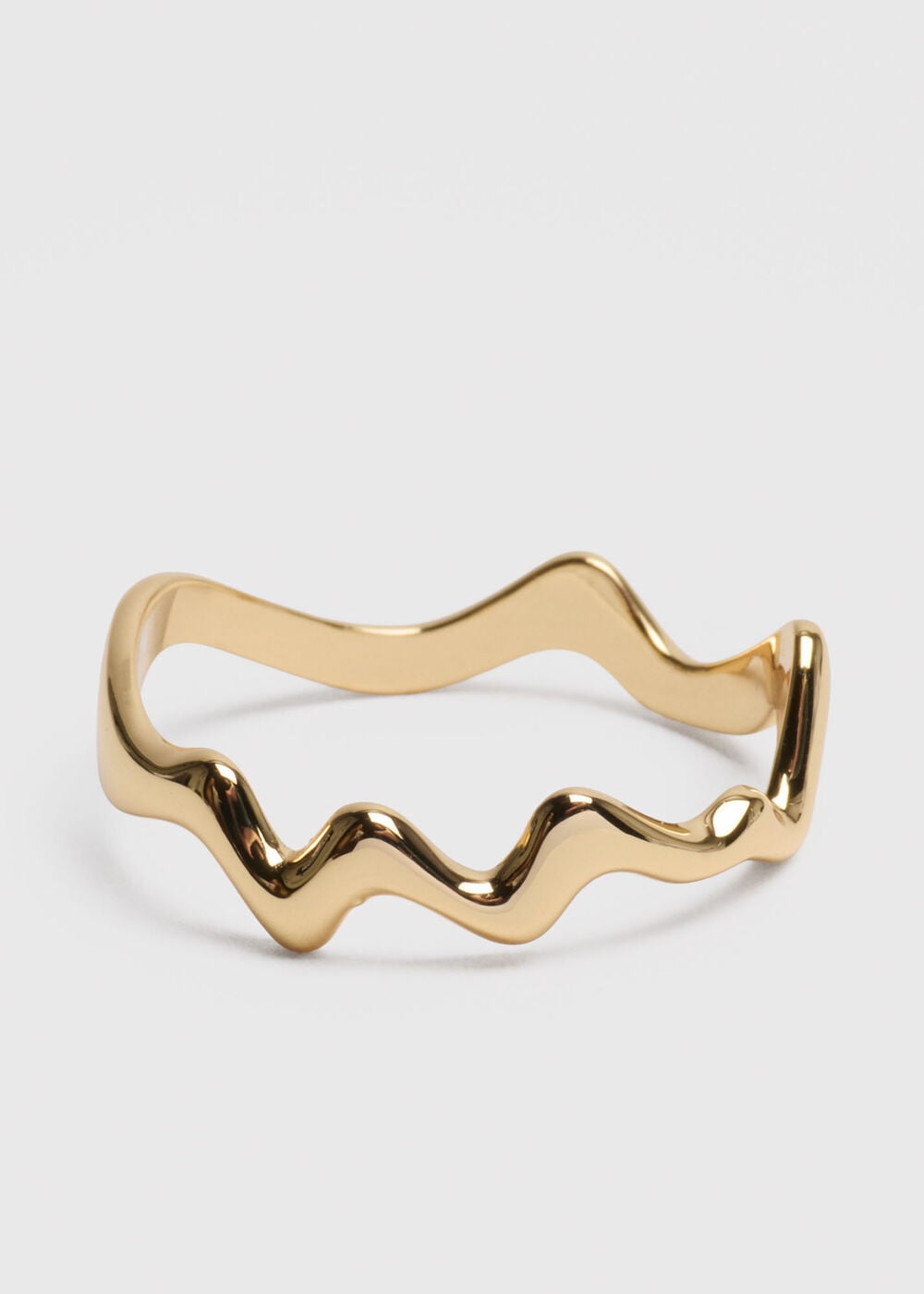 Gold Wave Ring