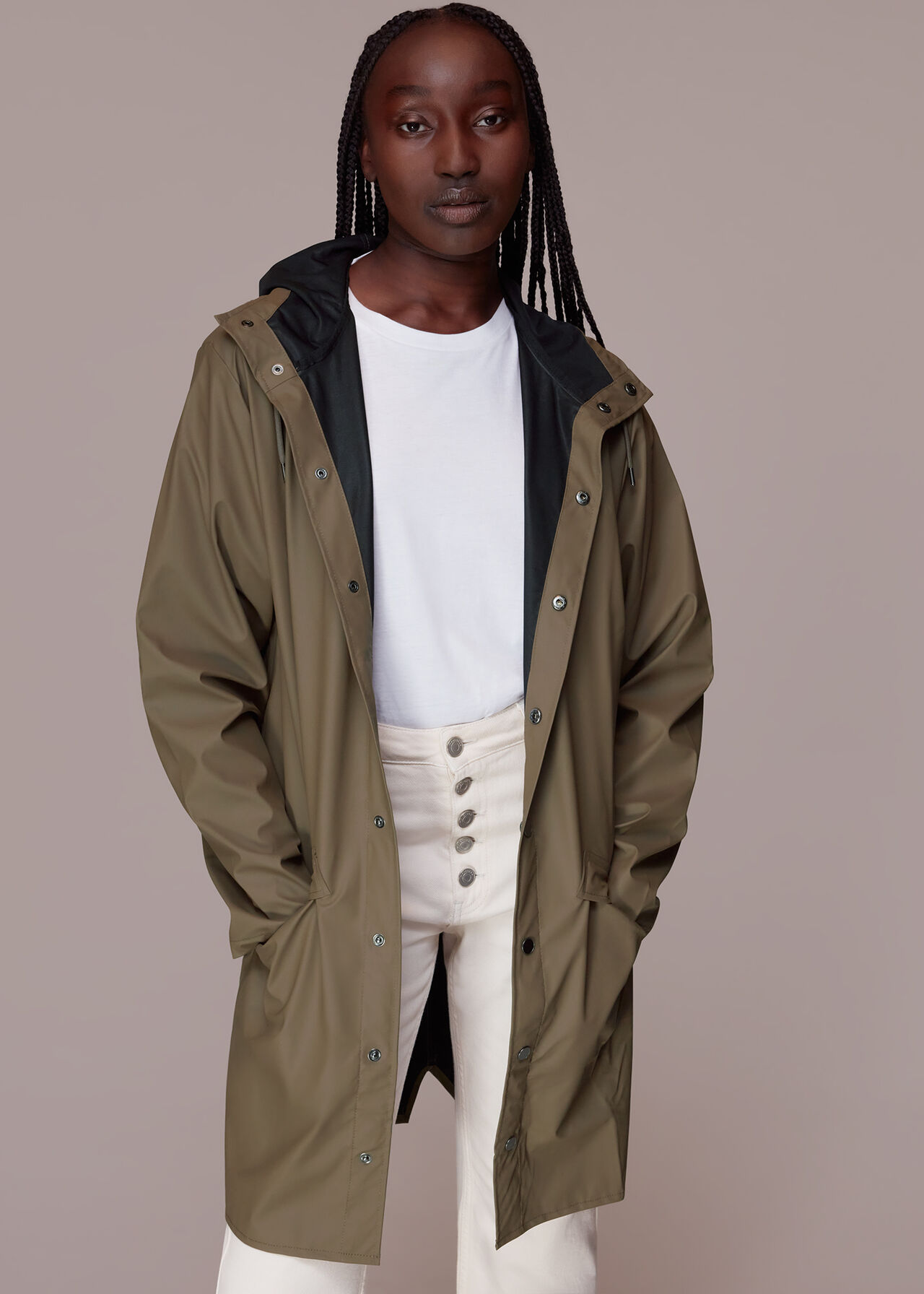 Rains Unisex Long Jacket