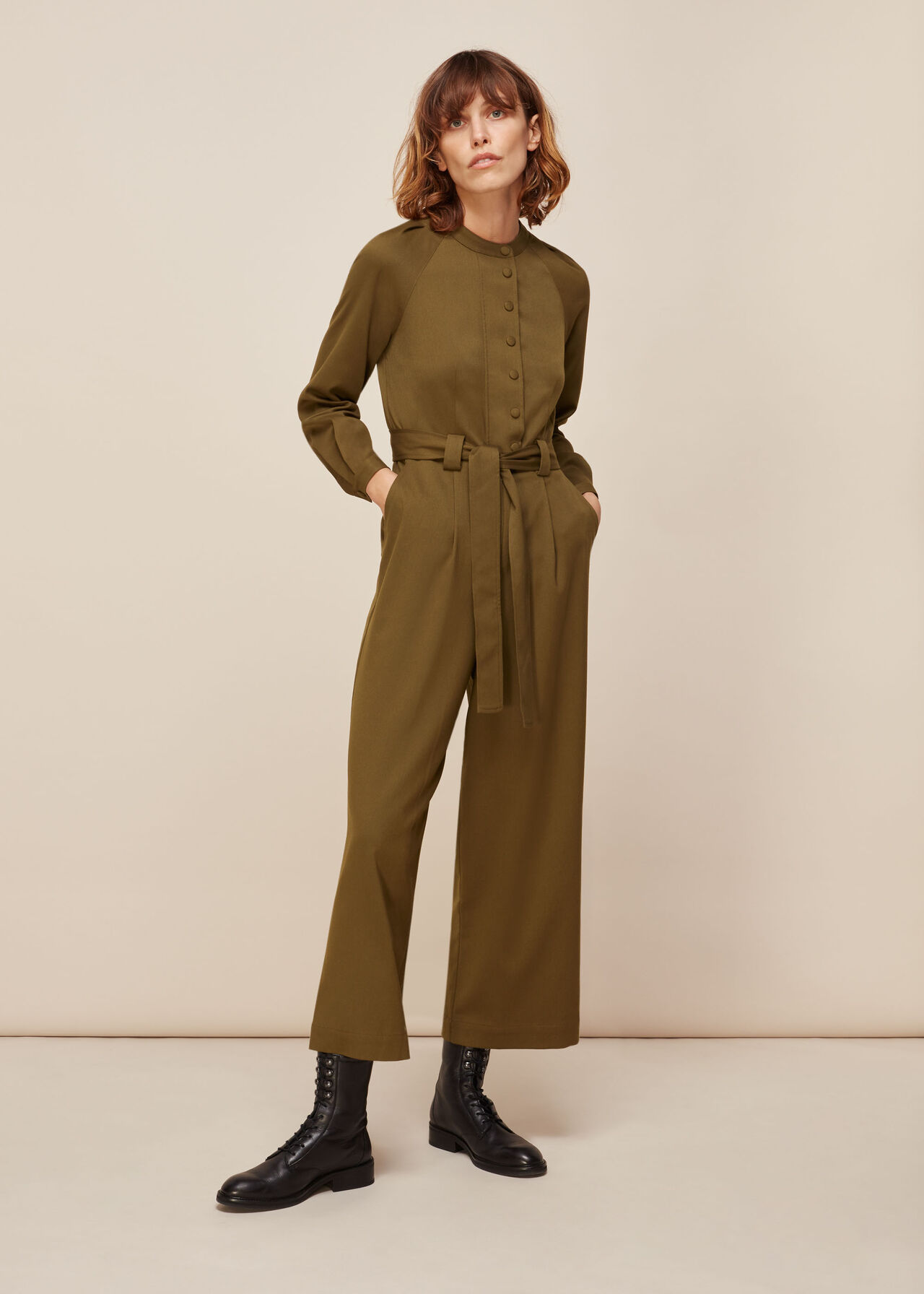 Tie Front Jumpsuit