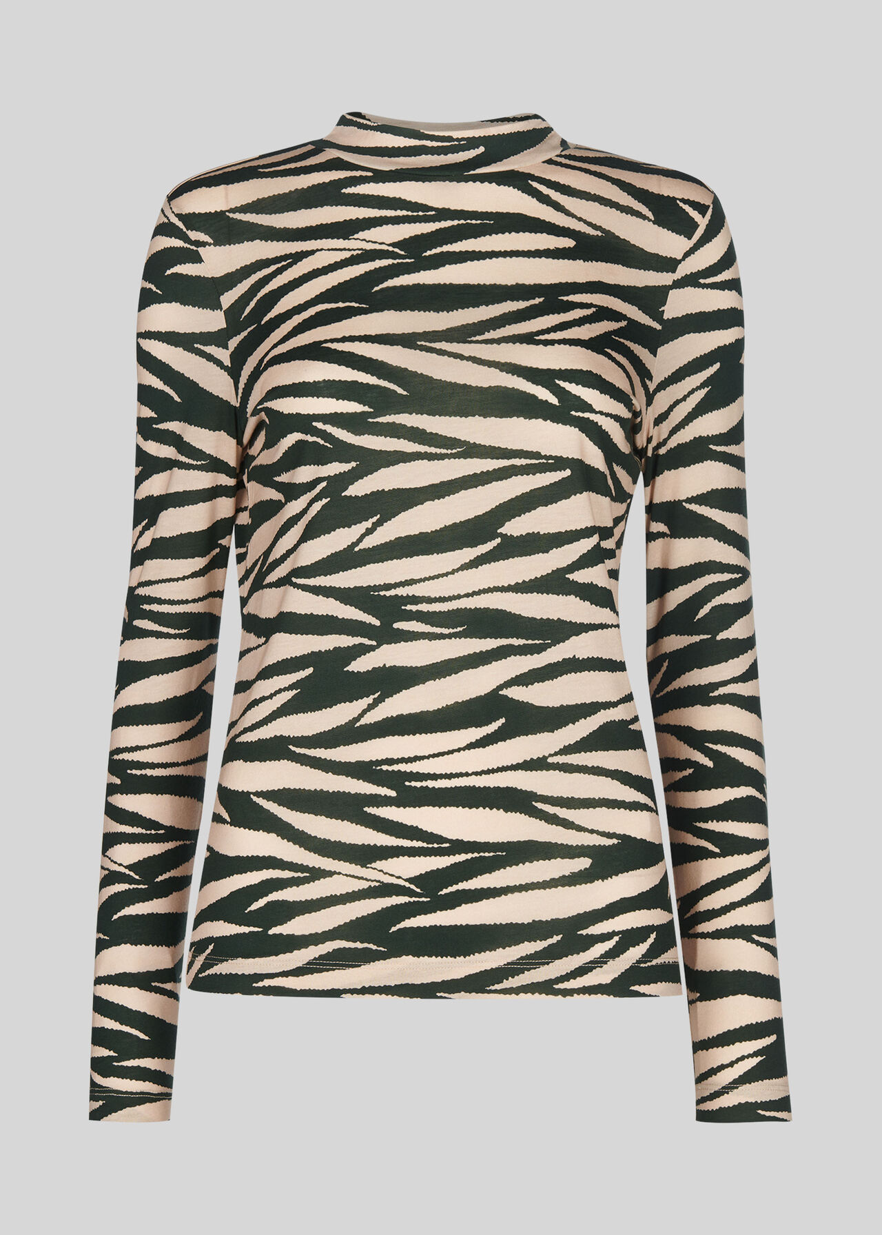 Tiger Stripe Essential Top Green/Multi