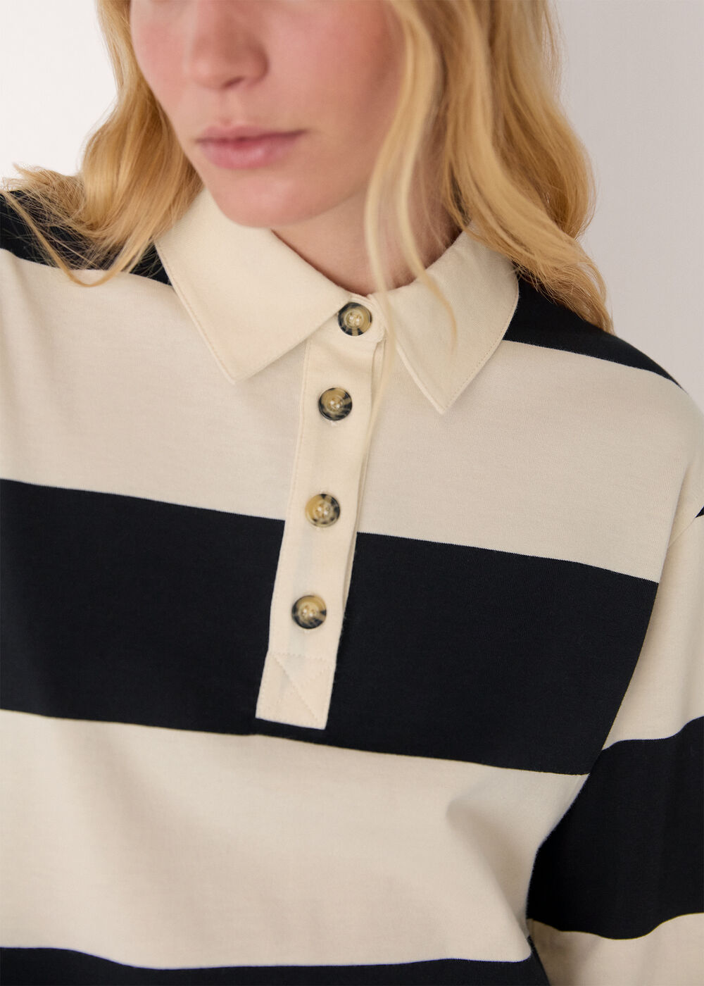 Stripe Polo Shirt