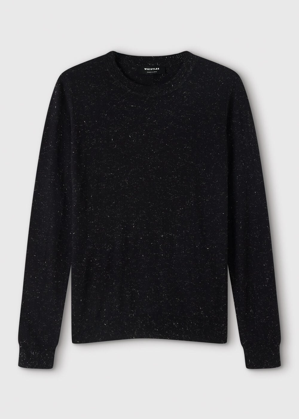 Black Annie Sparkle Crew Neck