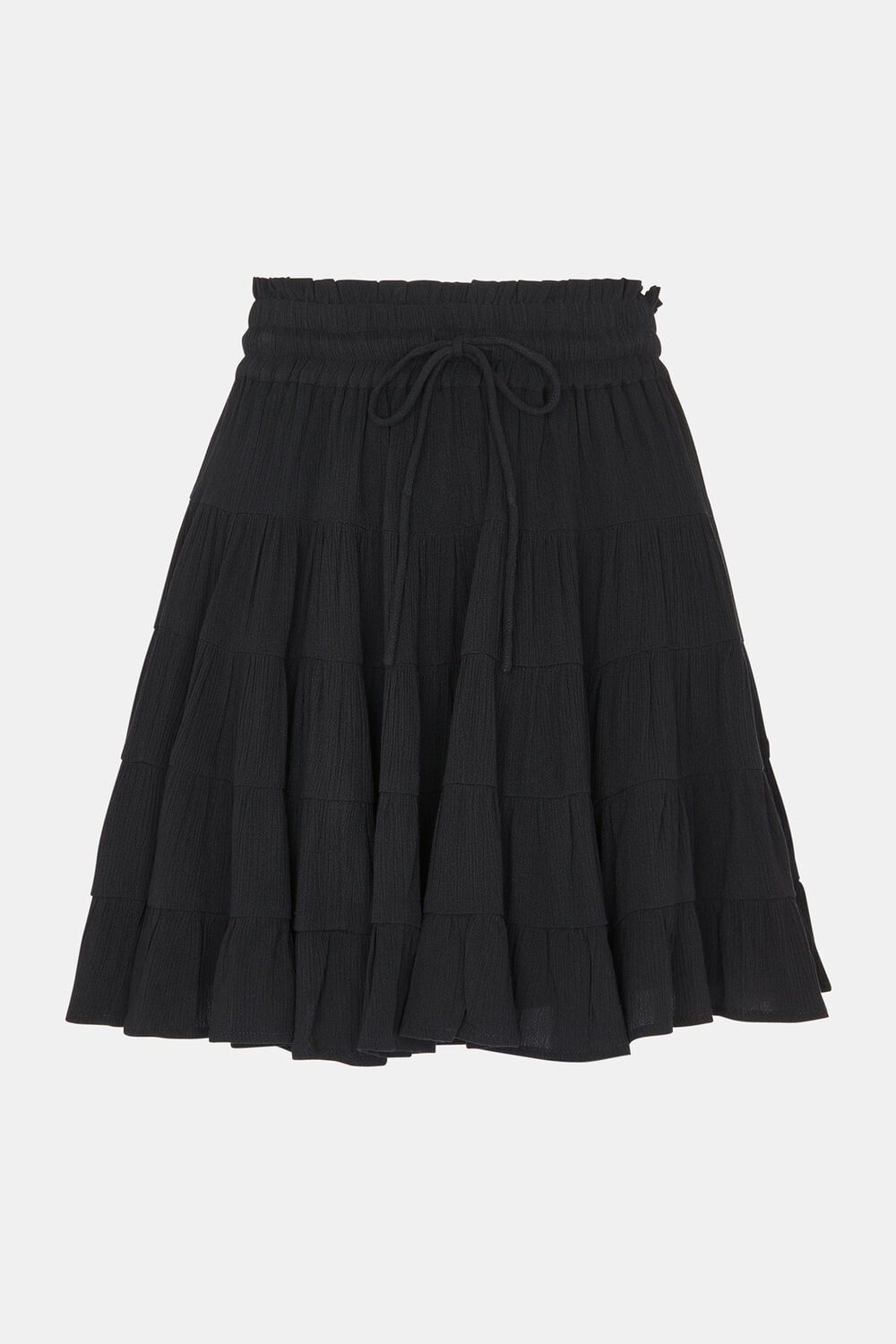 Black Violet Mini Skirt