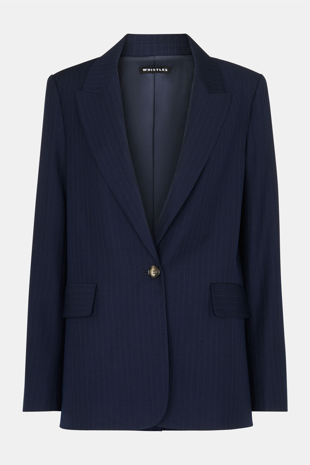 Pinstripe Blazer