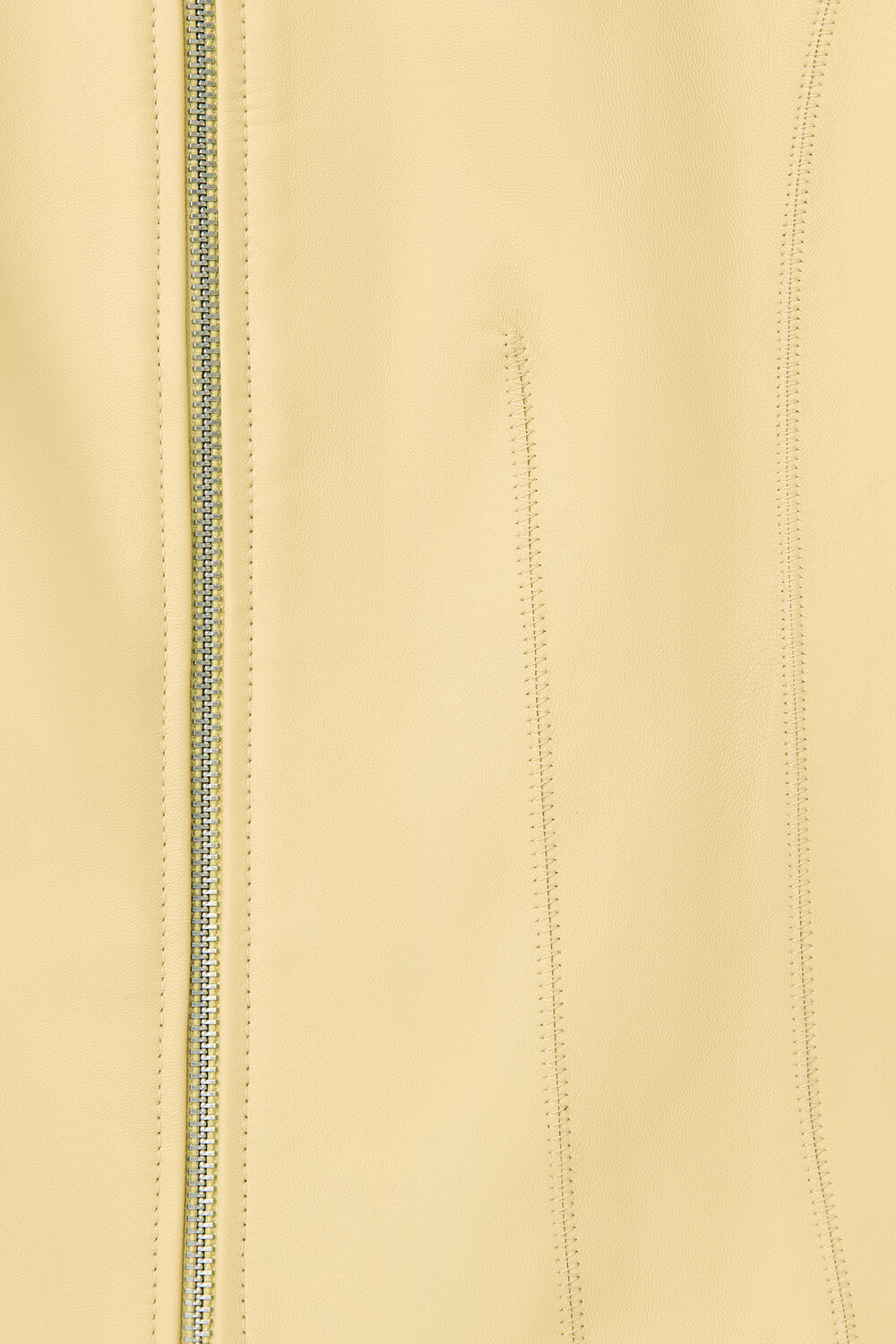 Clean Fitted Leather Jacket