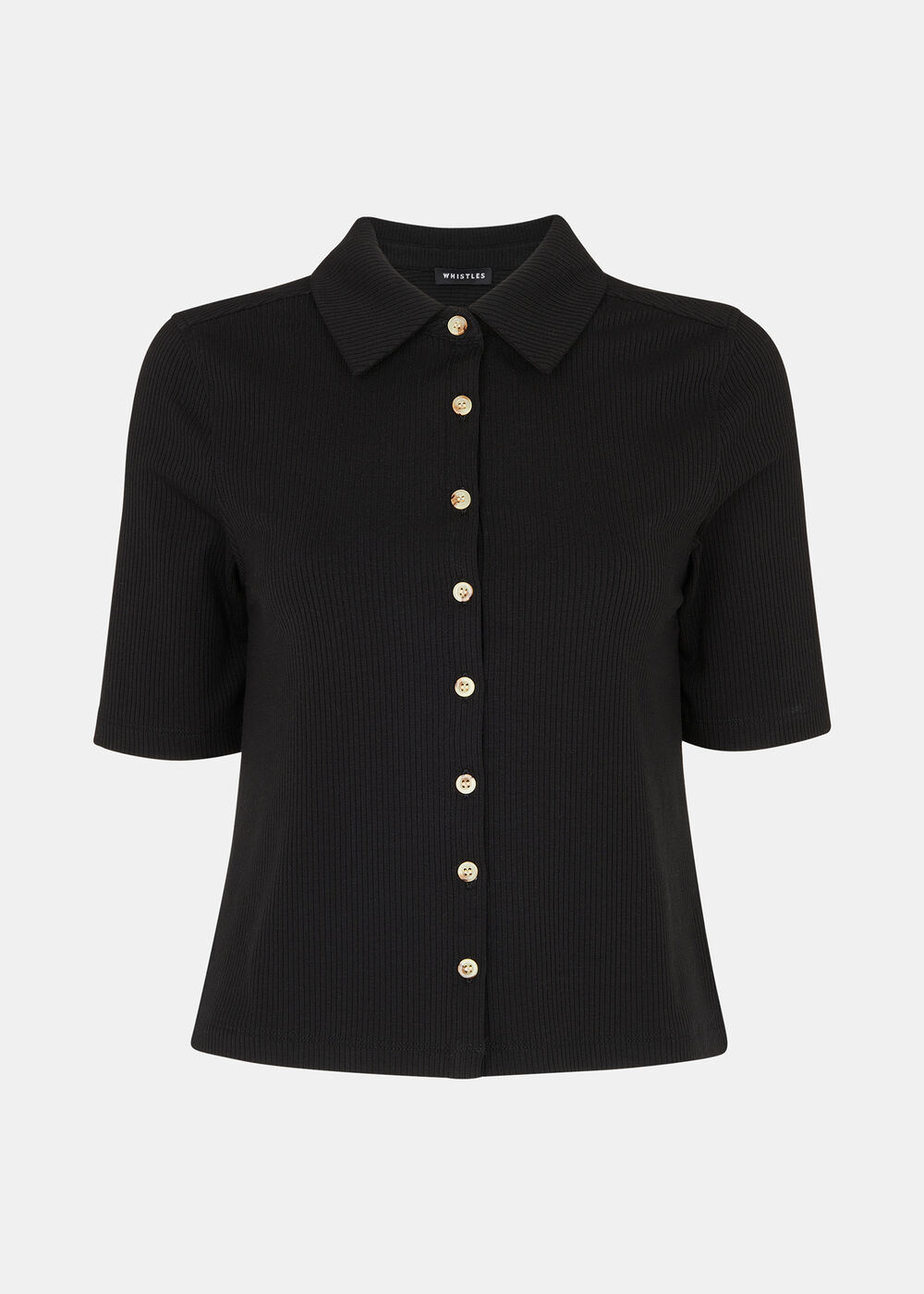 Grace Ribbed Polo