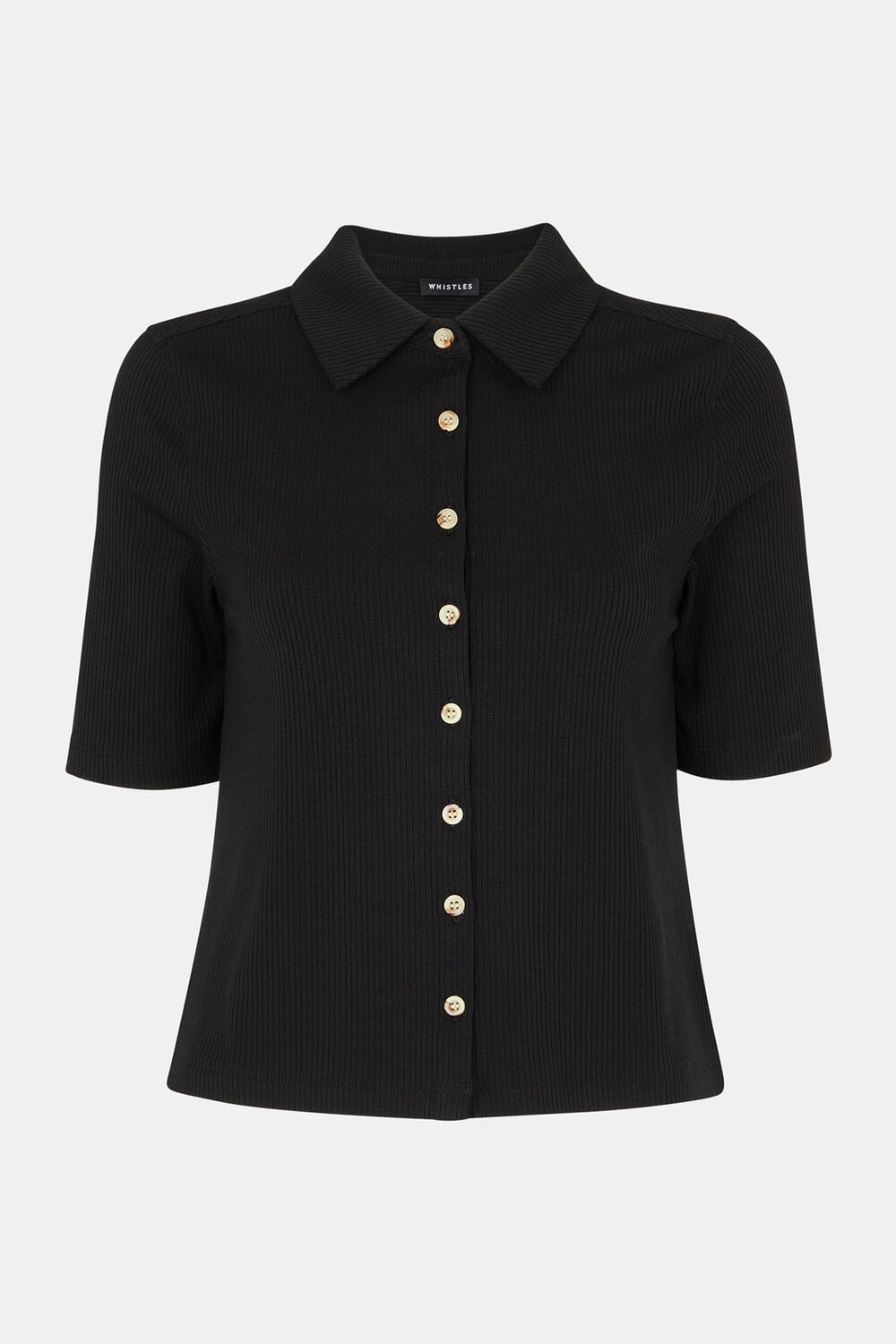 Grace Ribbed Polo