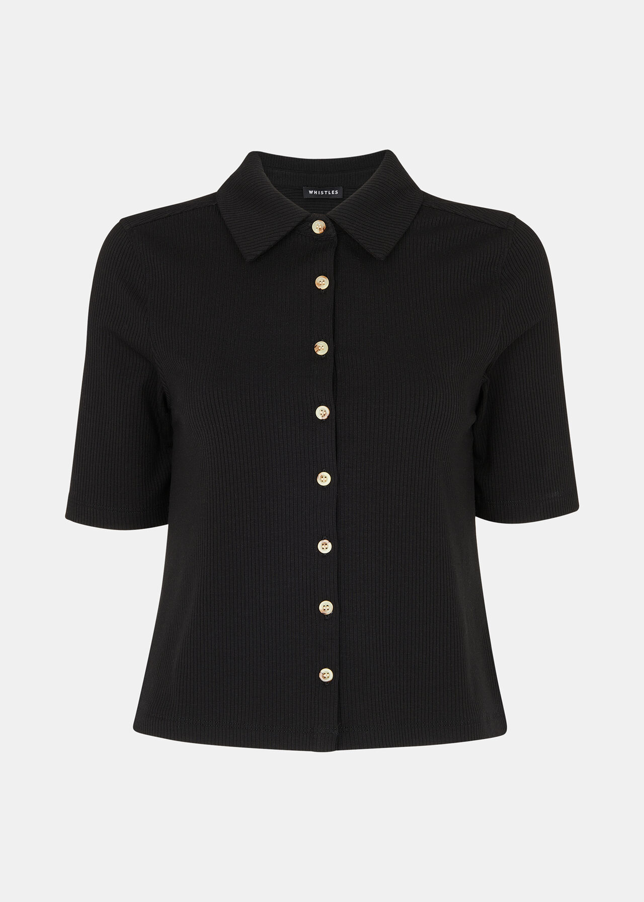 Grace Ribbed Polo