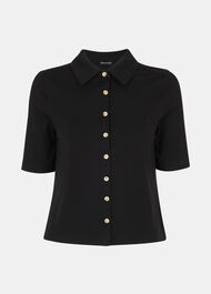 Grace Ribbed Polo