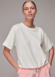 Short Sleeve Drawstring Sweat