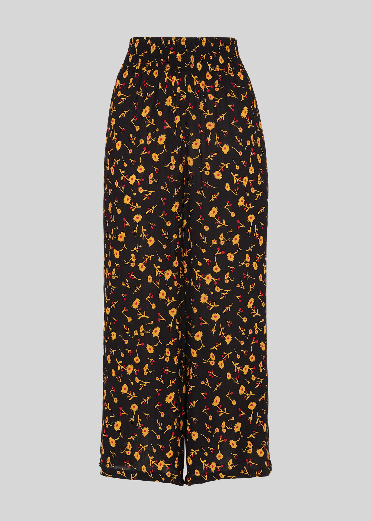 Aster Floral Print Trouser Black/Multi