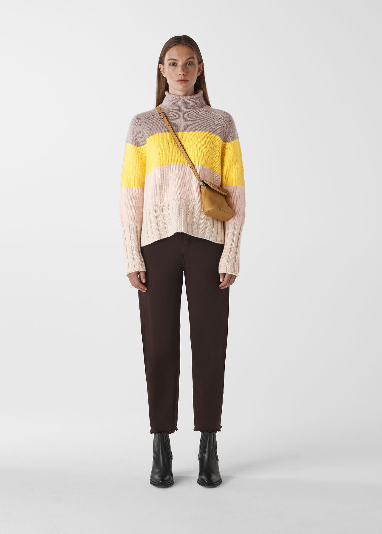 Cashmere Stripe Knit Multicolour