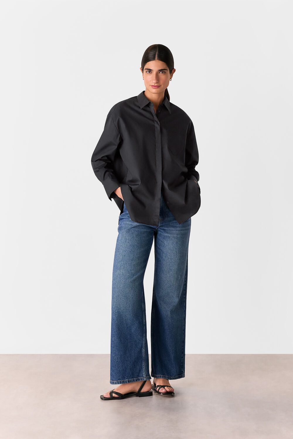 Oversized Cotton Shirt