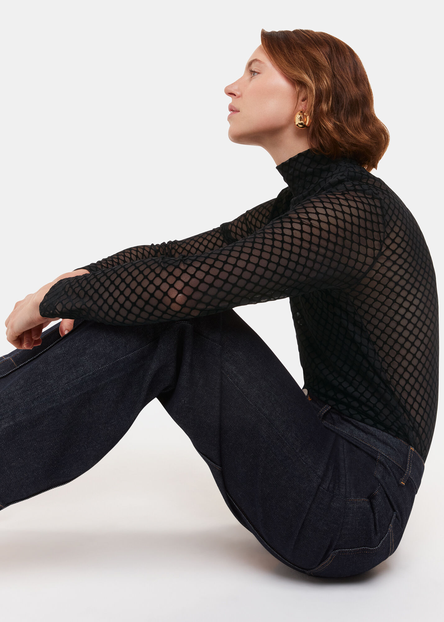 トップス Gypsohila / Sheer Check Tops Tops – gypsophila