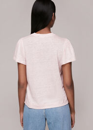 Linen Sleeve Detail Tee