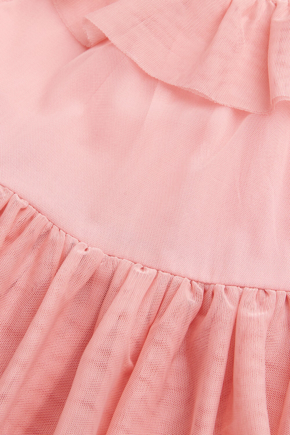 Tilda Tulle Frill Sleeve Dress
