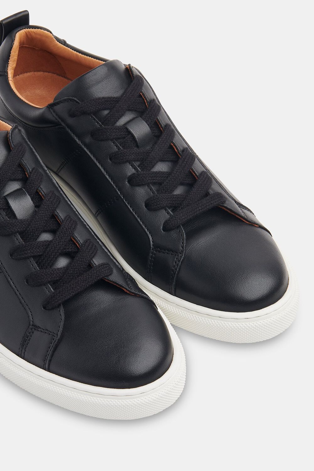 Black Koki Lace Up Trainer