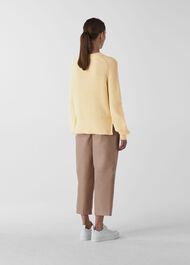 Fashion Detail Cotton Knit Lemon