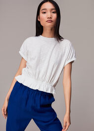Celly Gathered Hem Top