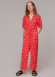 Jenny Tie Dye Floral Jumpsuit