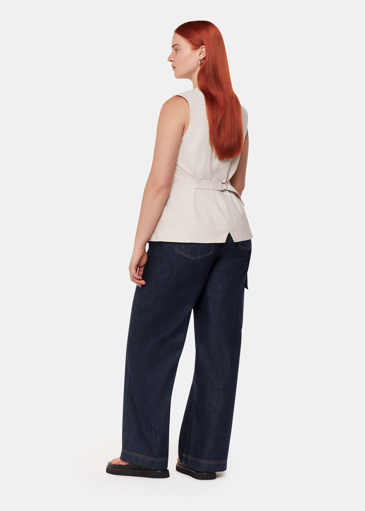 Wide Leg Cargo Jean