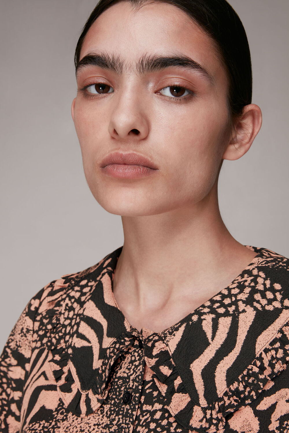 Maggie Patchwork Animal Top
