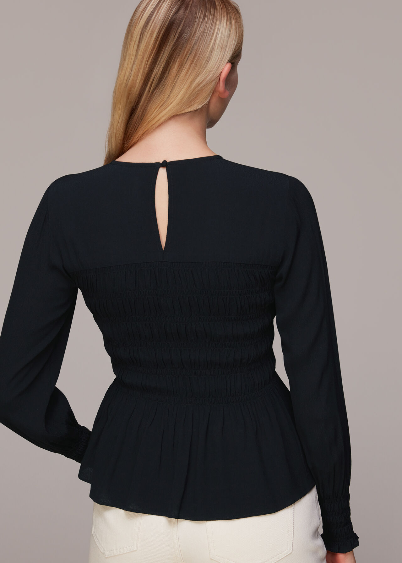 Rosanna Shirred Top
