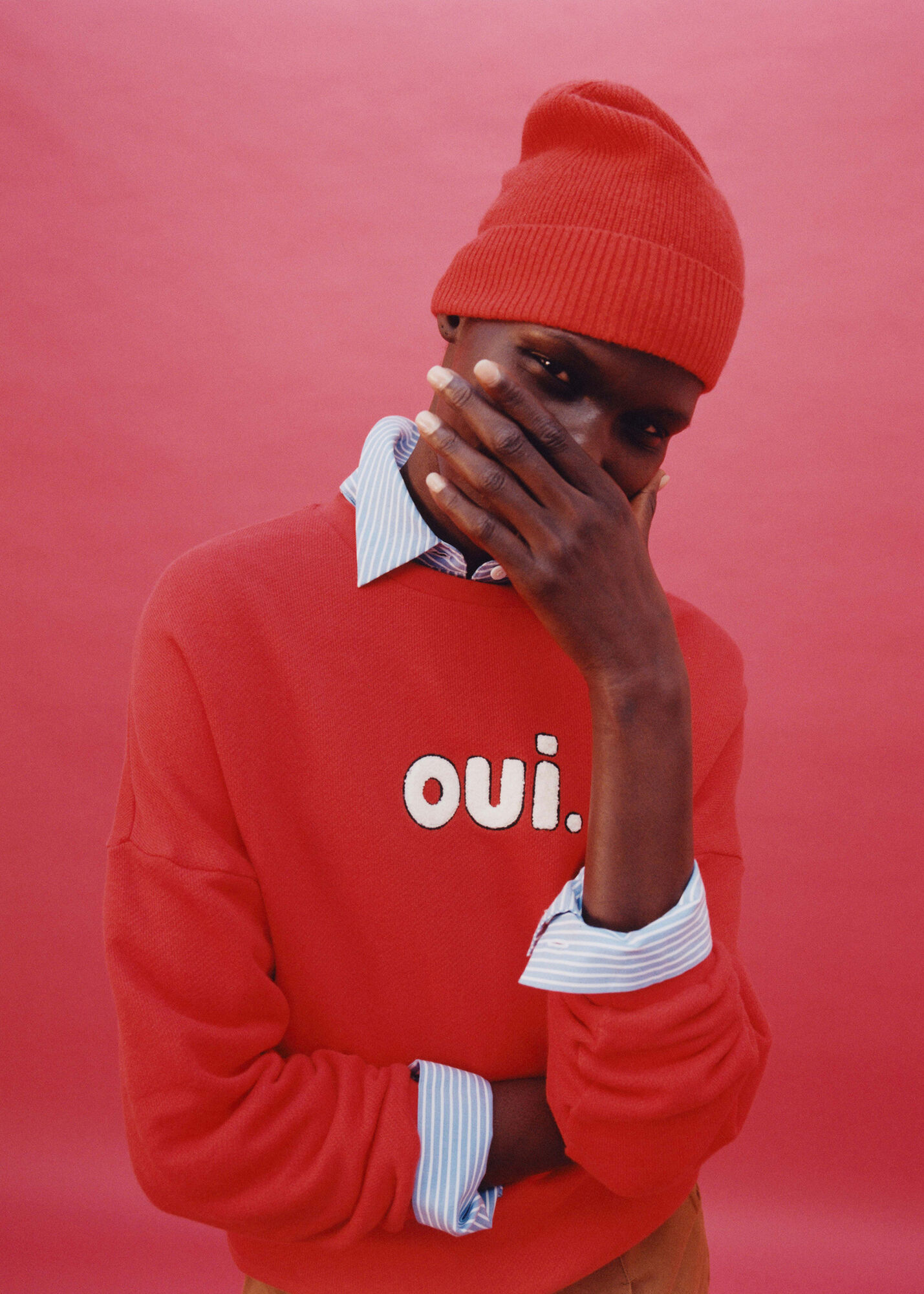 Red Oui Logo Sweat WHISTLES Whistles US