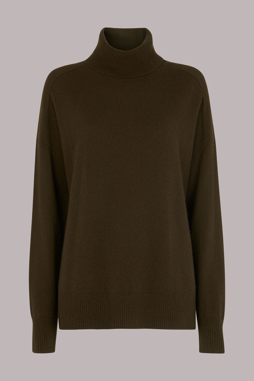 Cashmere Roll Neck Jumper