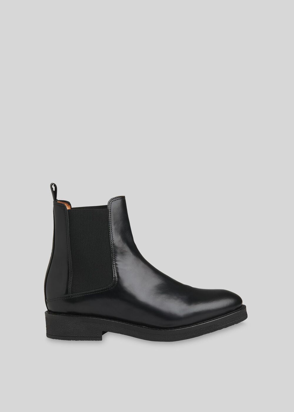 Rubber Sole Chelsea Boot