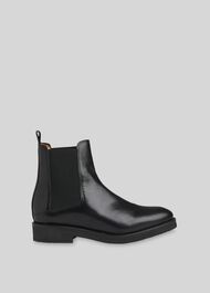 Rubber Sole Chelsea Boot