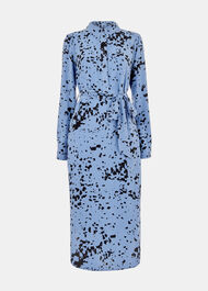 Smudged Spot Print Imie Dress