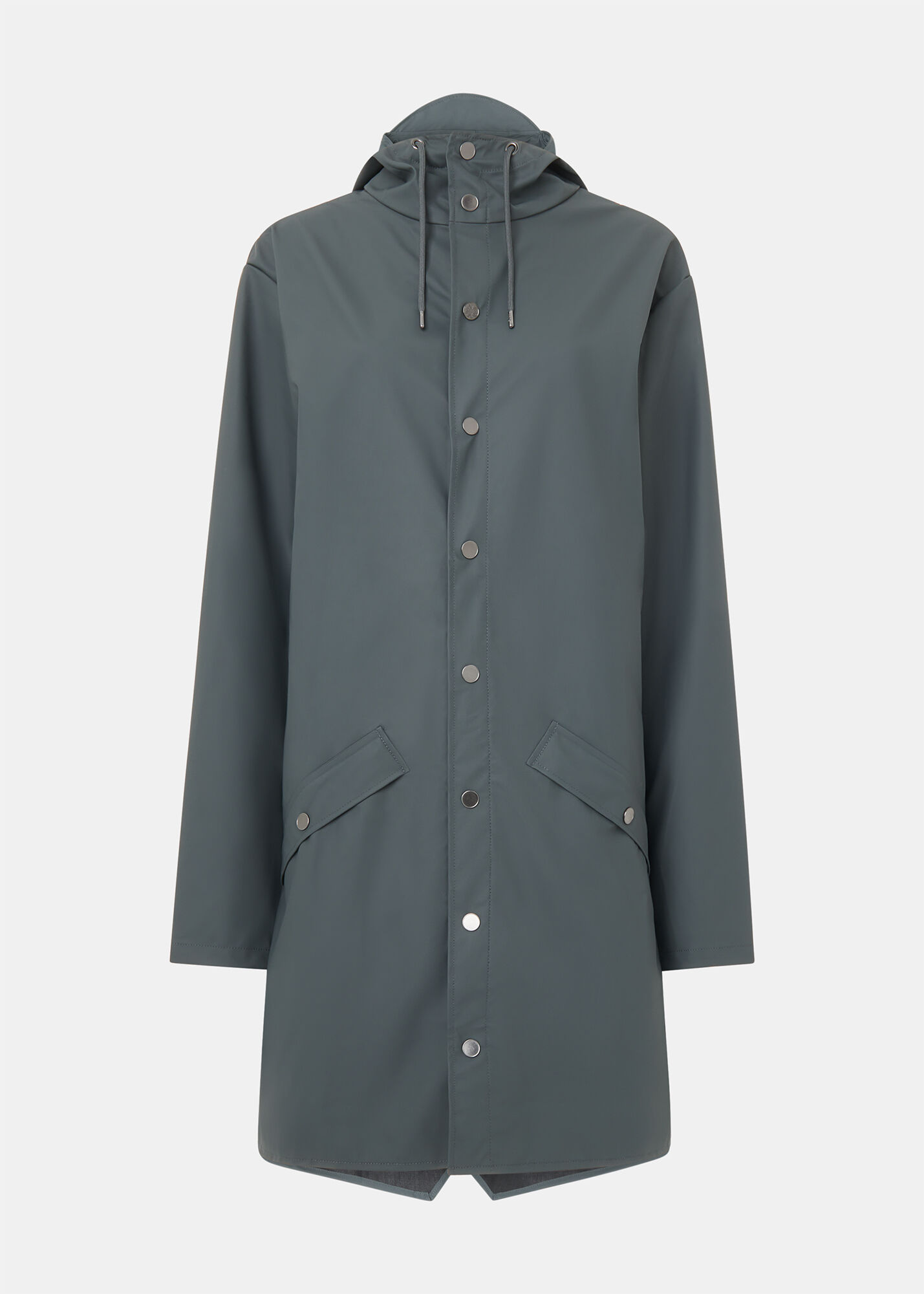 Dark Grey Rains Long Jacket WHISTLES Whistles UK