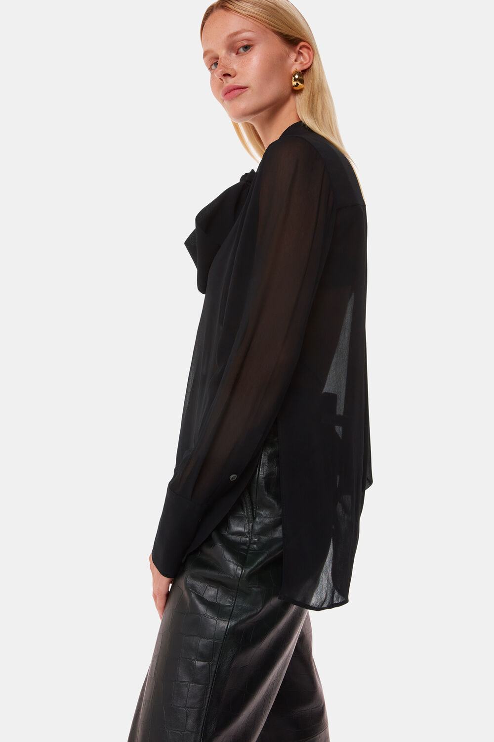 Amy Tie Detail Blouse