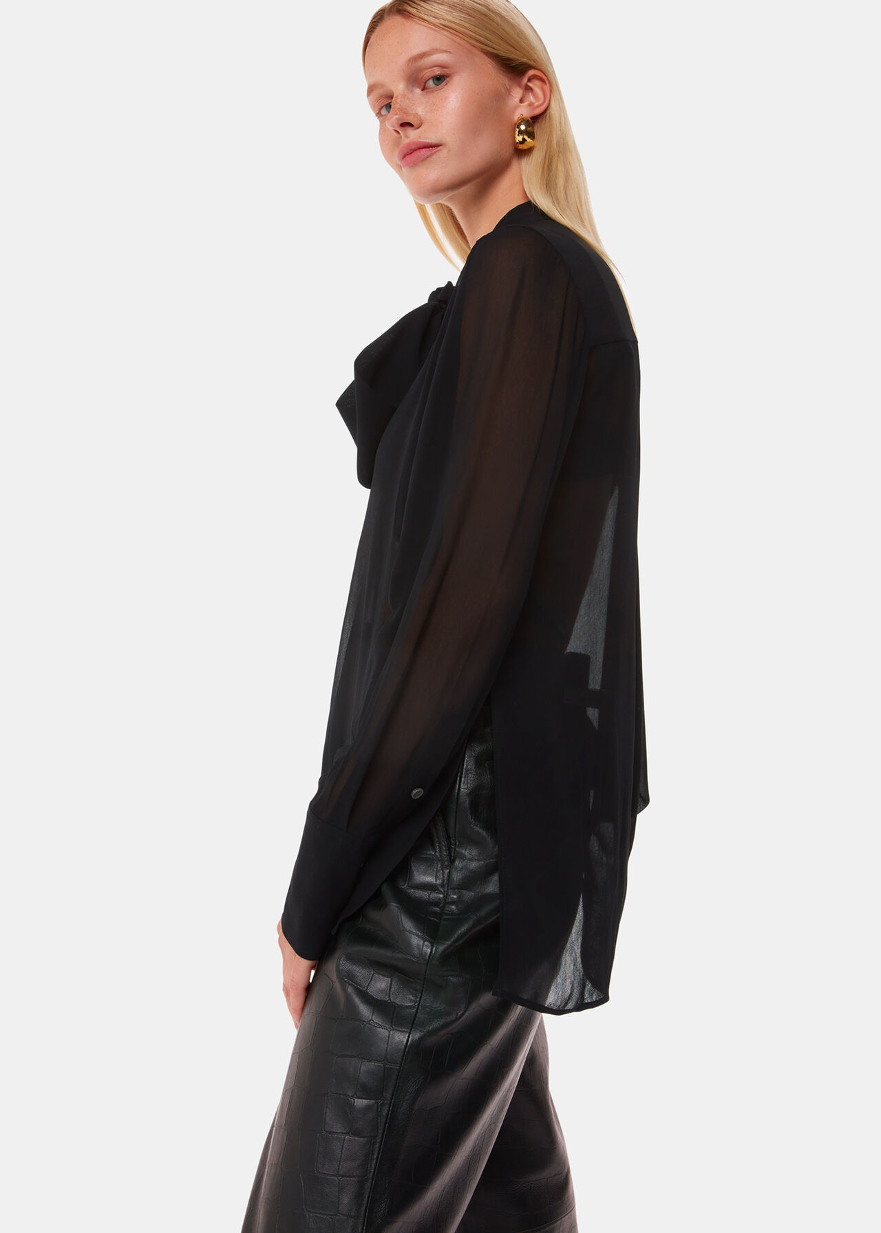 Amy Tie Detail Blouse