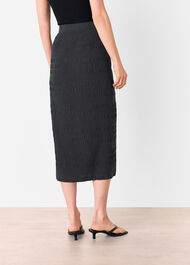 Sienna Plisse Midi Skirt