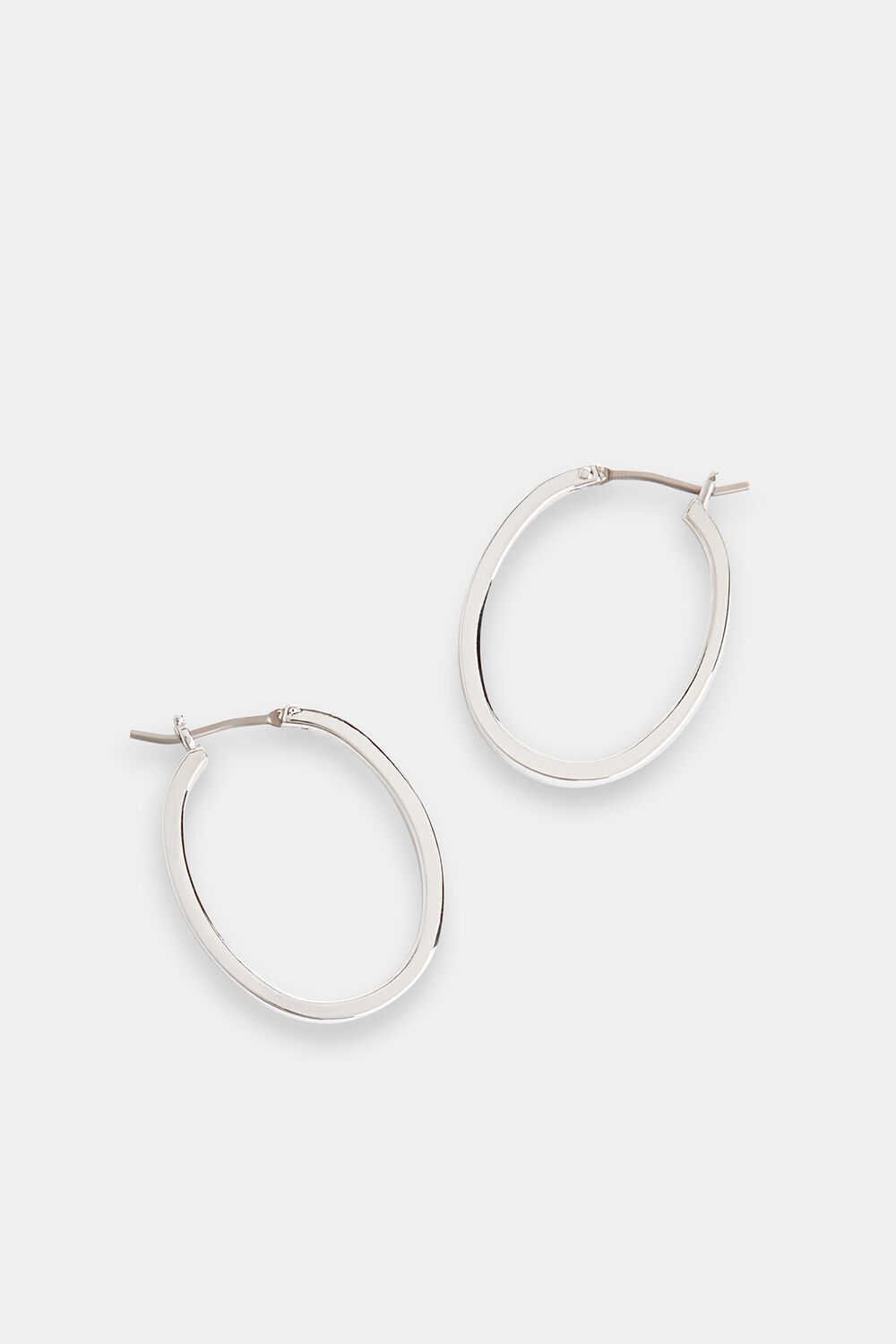 Mini Oval Thin Hoop