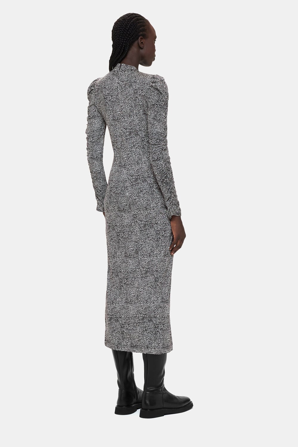 Pebble Spot Jersey Dress