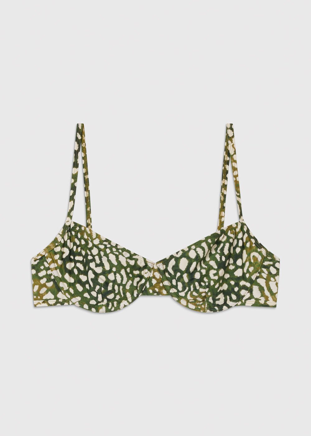 Animal Underwire Bikini Top